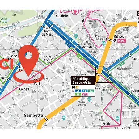 Nocnoc - Le Jardin Du Prefet Apartment Lille Ngoại thất bức ảnh
